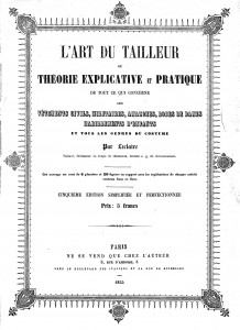 El traje de caballero de 1855