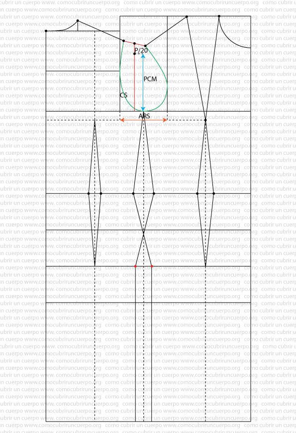 Trazado base de la manga del vestido_01