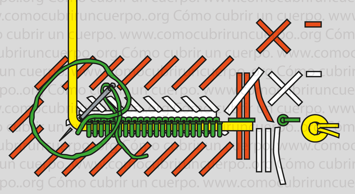 como cubrir un cuerpo ojal sastre a mano-018