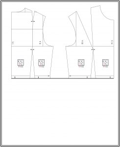 Cómo cubrir un cuerpo ajuste del talle del cuerpo base femenino