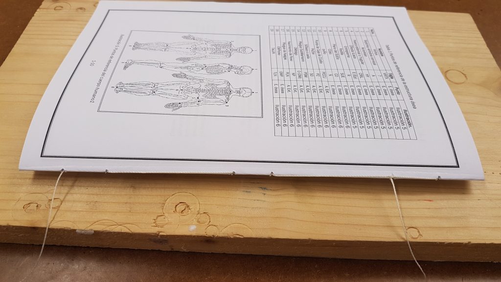 Encuadernación Cómo cubrir un cuerpo 021